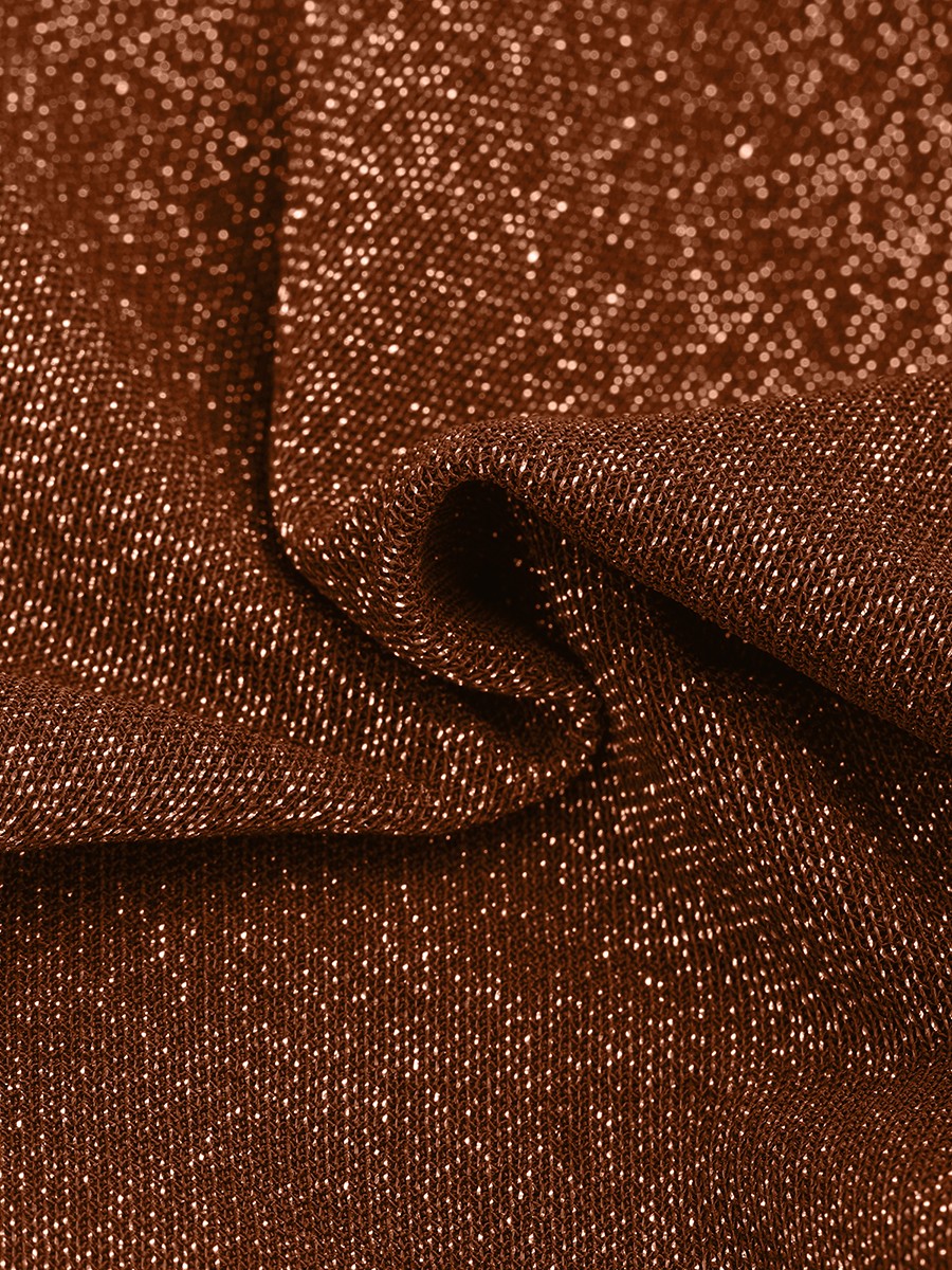 Shiny Draped Neck Bodysuit with Built In Bra and Thong Snap Crotch