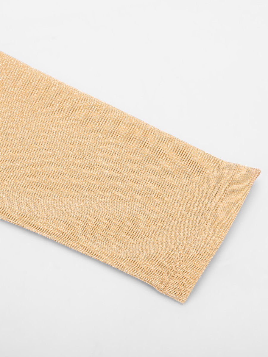 Shiny Draped Neck All In One Shapewear Bodysuit