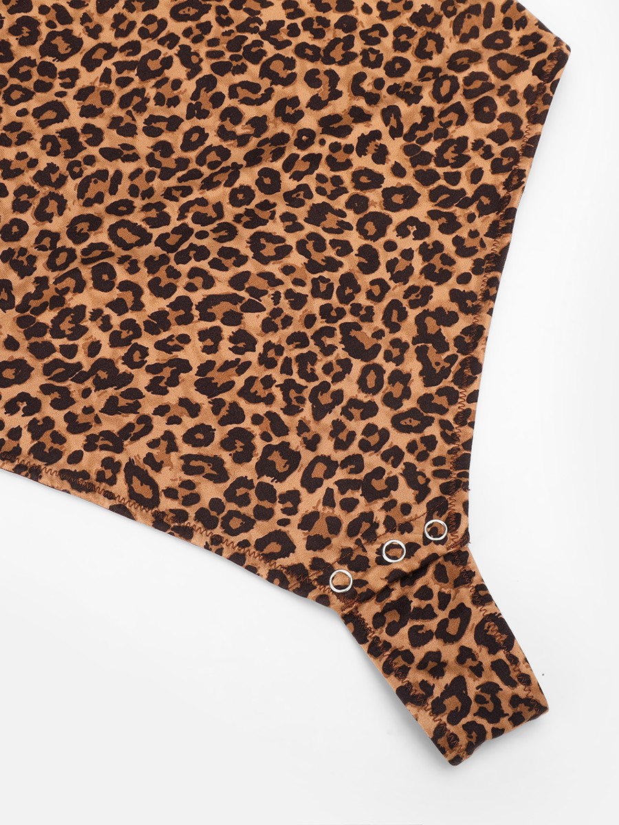 V-Neck Lace T-Back Waist and Abdomen Shaping Thong Bodysuit