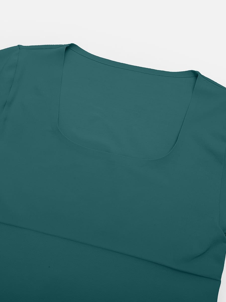 Seamless Scoop Neck Shapewear Bodysuit