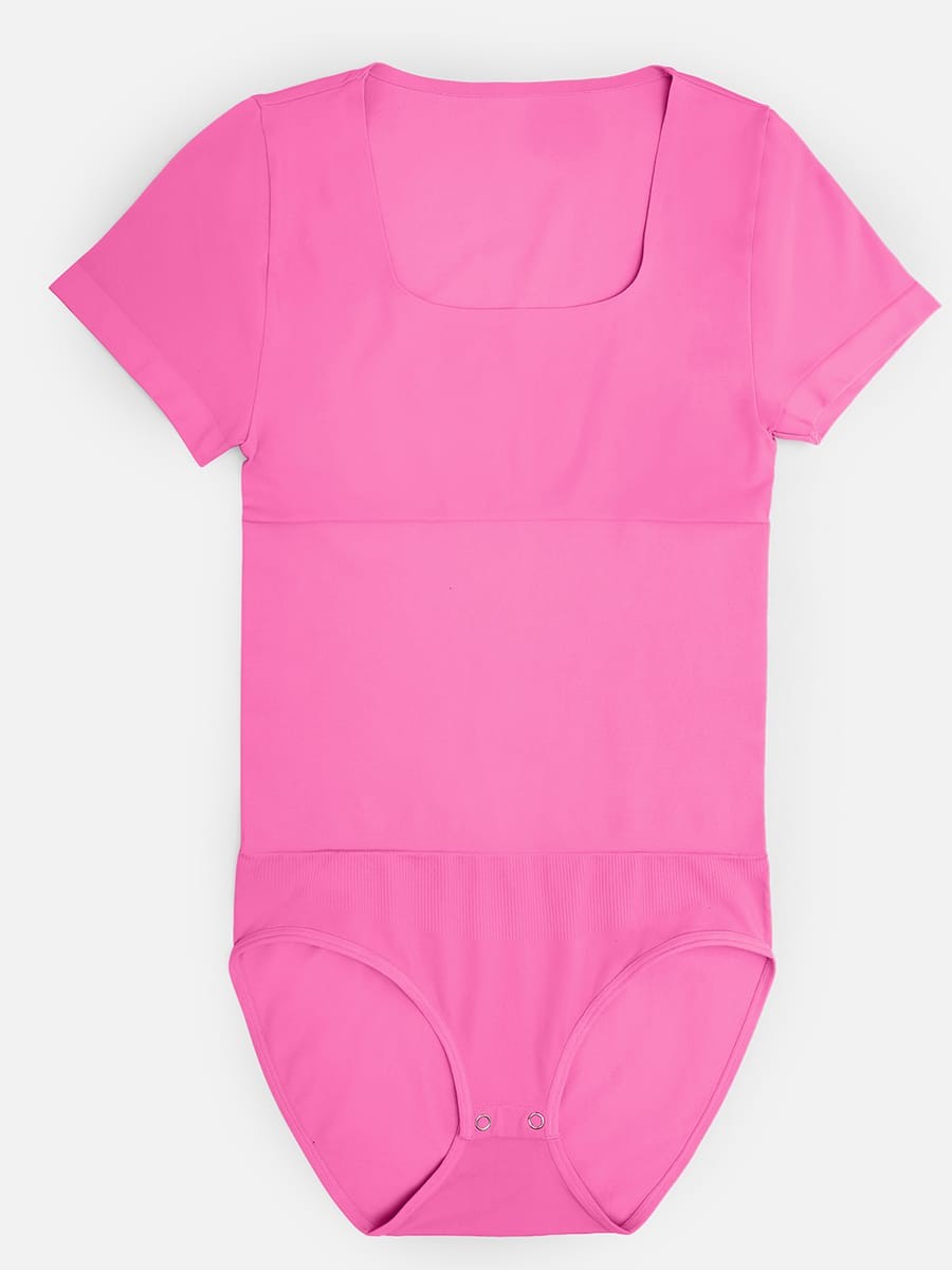 Seamless Scoop Neck Tummy Control Buttery Soft Shapewear Bodysuit