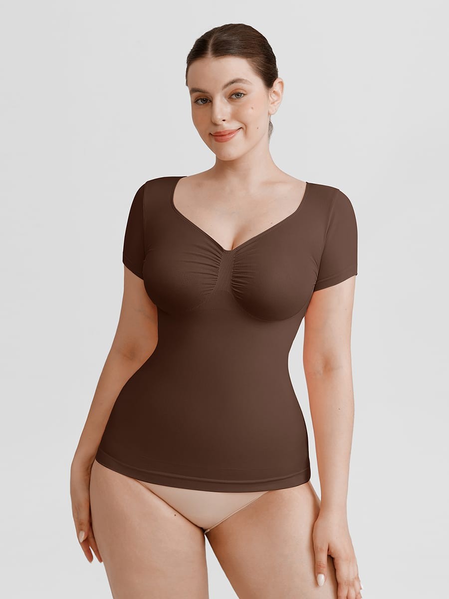 Bust Support Tummy Control Shaping Top