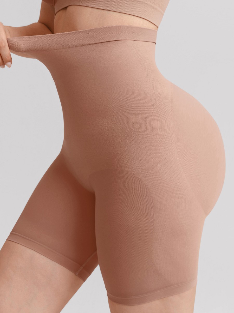 Seamless Tummy Control and Butt Lifting Boyshort Shapewear