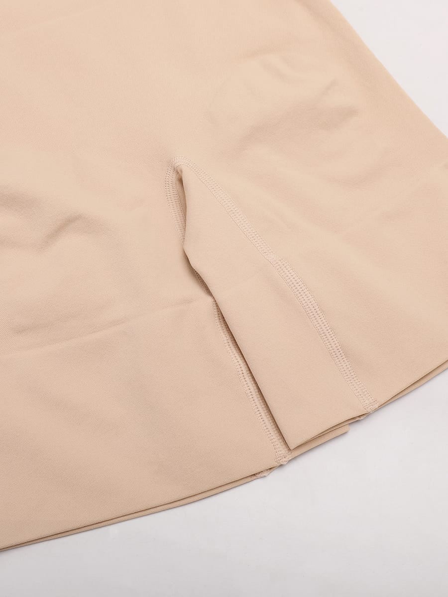 Seamless Open-Back Butt-Lifting Shapewear Bodysuit with Tummy Control & Wide Comfort Straps