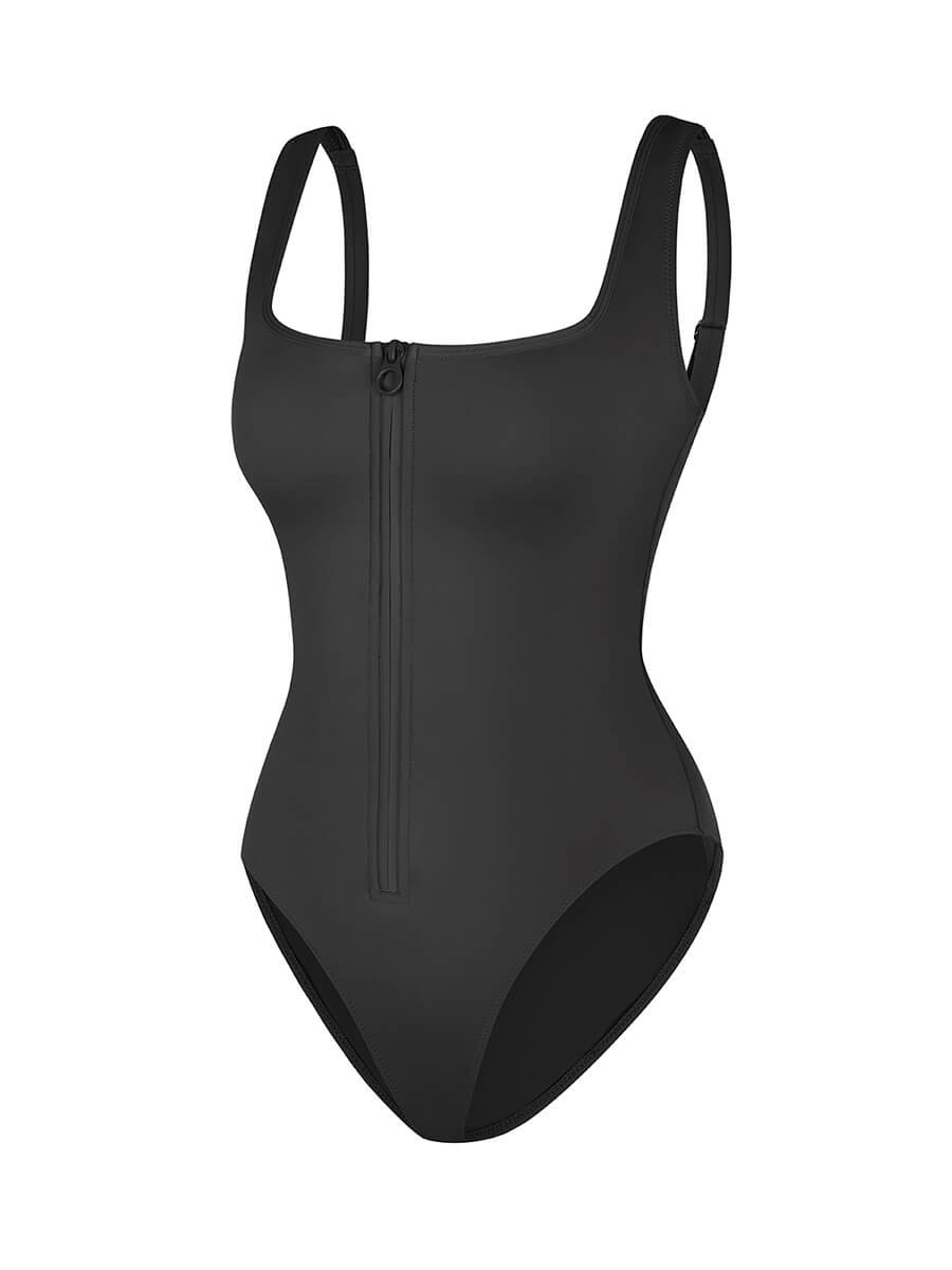 Shaping Waist Tummy Control Panty One Piece Swimsuit