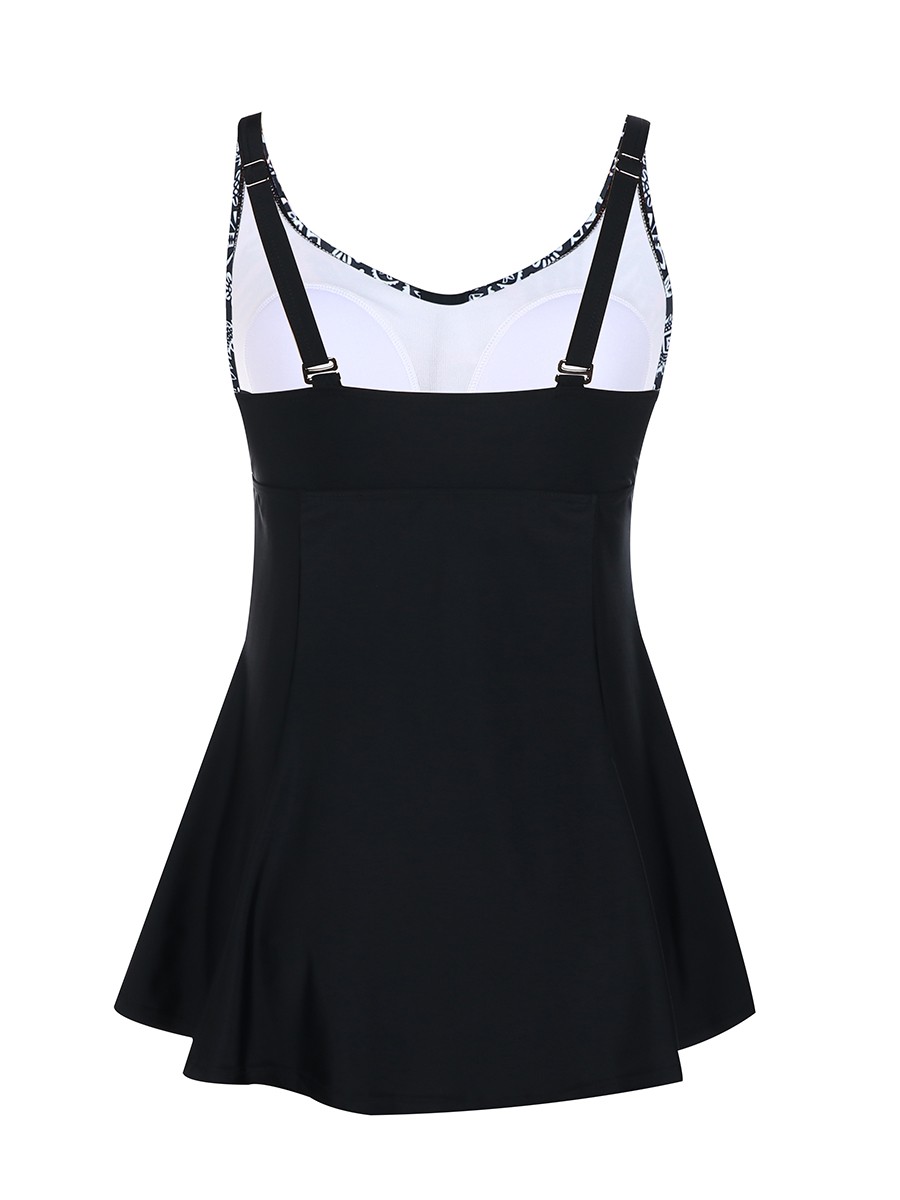 Tailored Sling Two-Piece Swimwear Plus Size Feminine