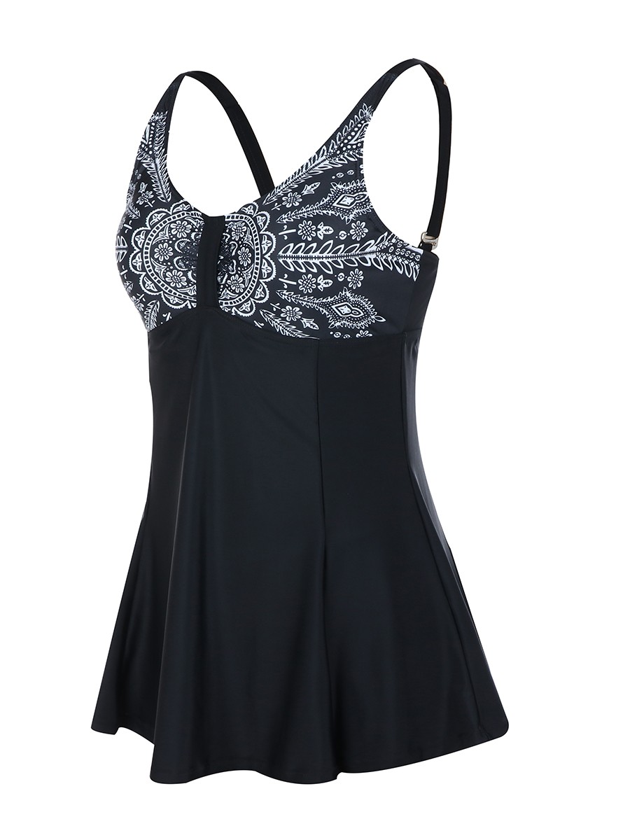 Tailored Sling Two-Piece Swimwear Plus Size Feminine