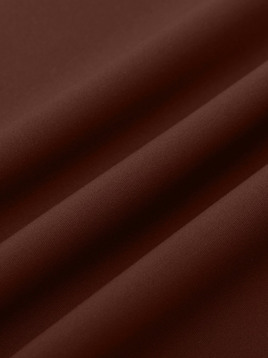 Wholesale High Rise Flare Scrunch Leggings Side Pockets Chocolate Brown