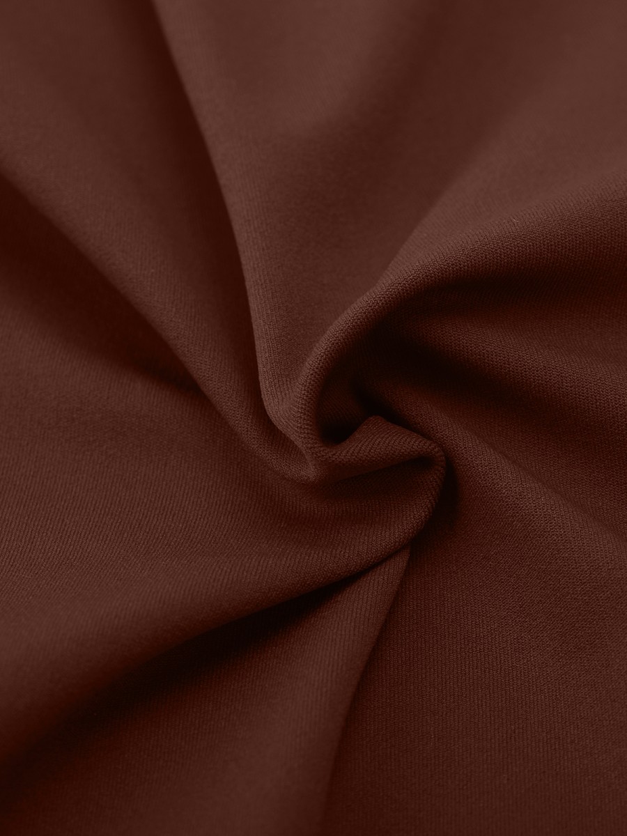 Wholesale High Rise Flare Scrunch Leggings Side Pockets Chocolate Brown