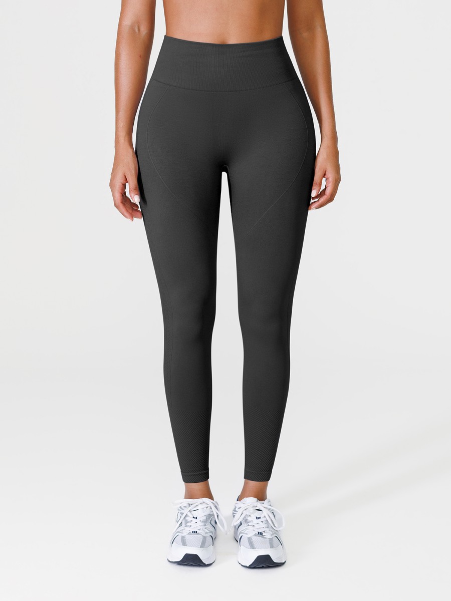 Seamless Butt Scrunch Spandex Leggings With Tummy Control for Women