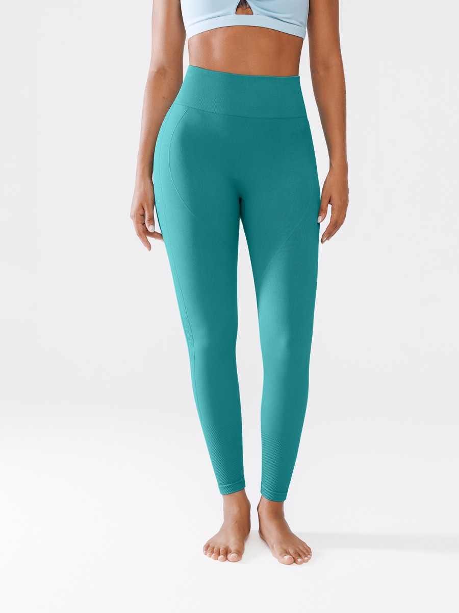 Seamless Butt Scrunch Spandex Leggings Tummy Control Pants