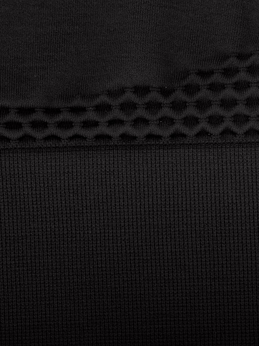 Wrinkle Style Women's Sports Bra Breathable Eco-Friendly Seamless Spandex/Nylon Plus Size Medium Support V-neck