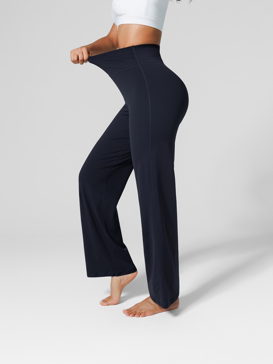 Tummy Control Wide Leg Activewear Leggings for women