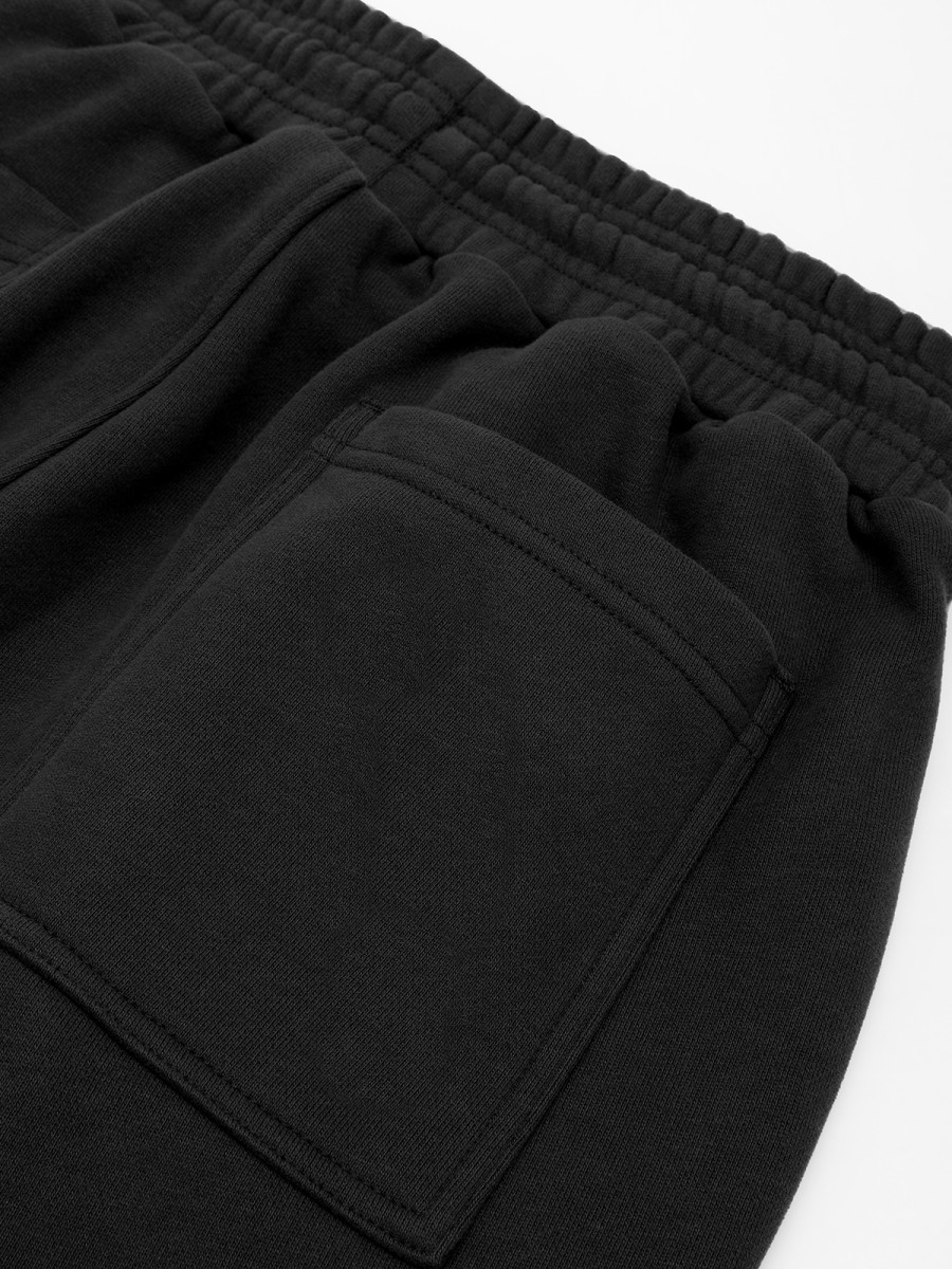 Wholesale High Rise Drawstring Waist Wide Leg Sweatpants Pockets Fleece Lined