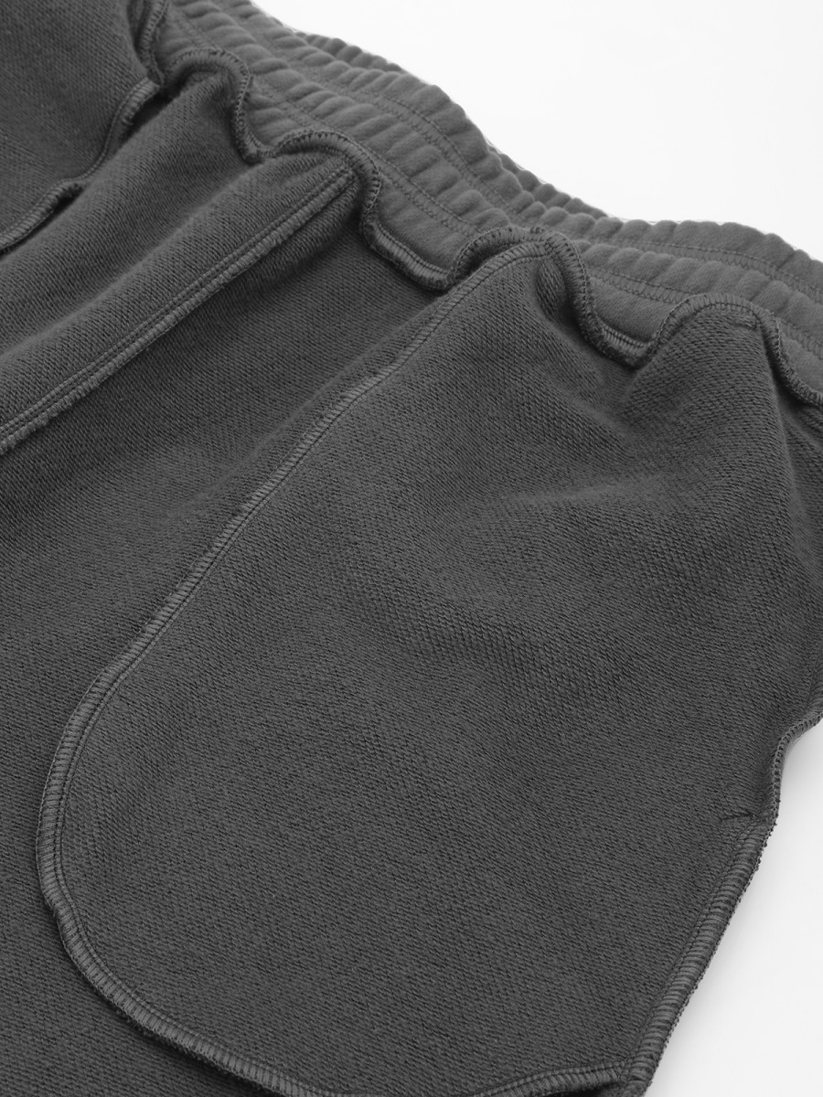 Wholesale Plush Fleece Wide Leg Sweatpants High Rise Drawstring Functional Pockets