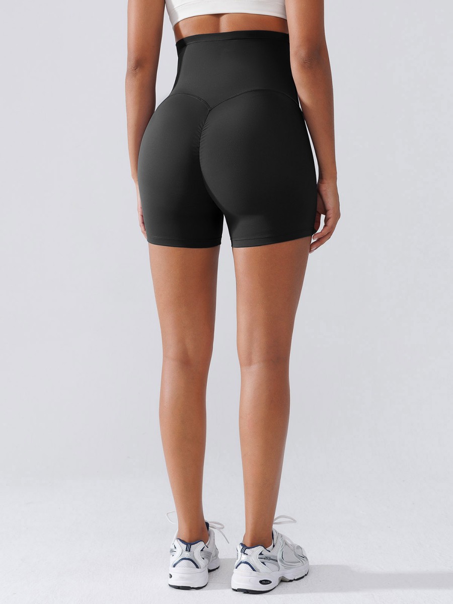 Scrunch Butt High-Waisted Maternity Shorts Ultra-Soft 4-Way Stretch Belly Support