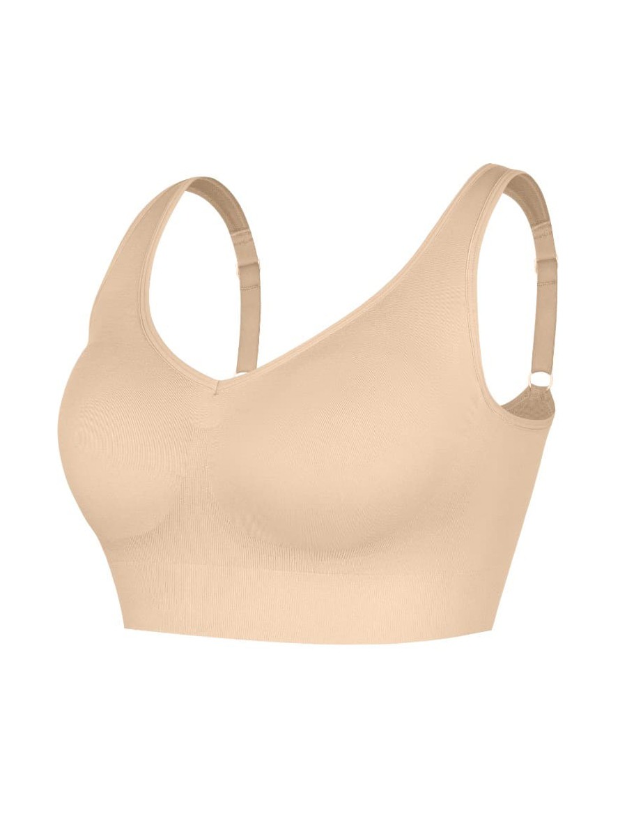 Seamless Fashion Breast Support Back Fat Reduction Inner Bra