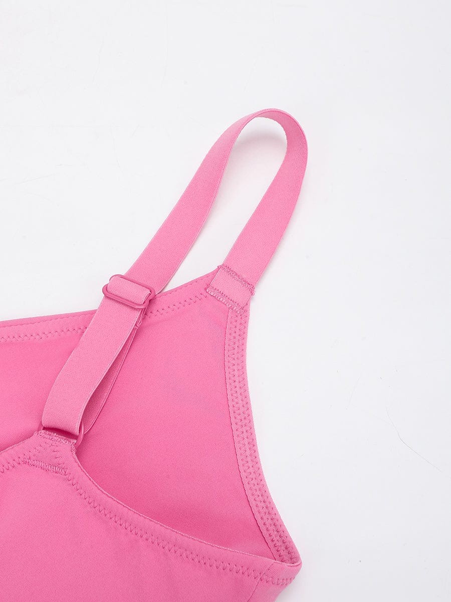 Seamless Comfort Underarm Smoothing V-Neck Bralette