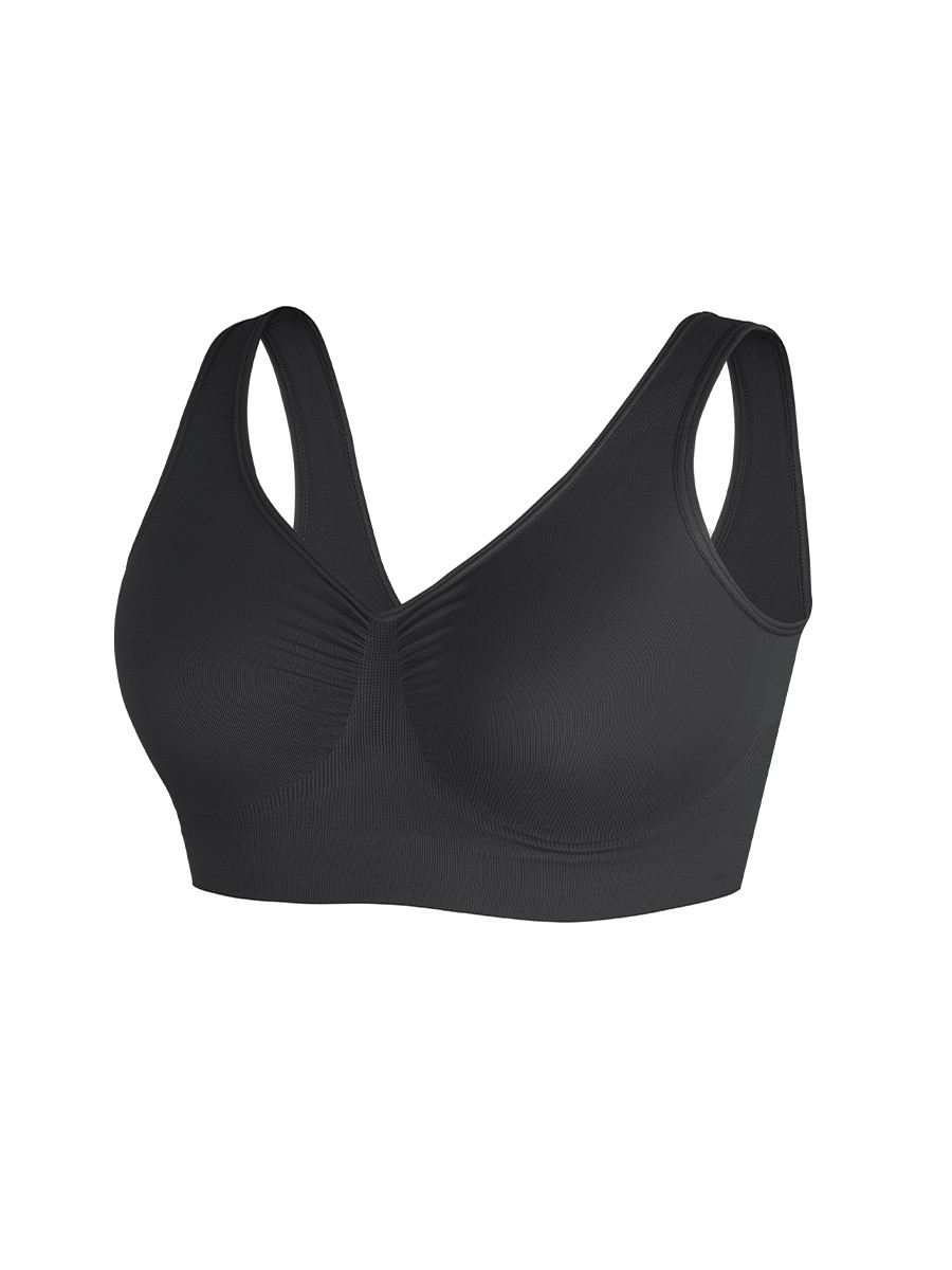 Seamless Shaping Bust Support Wider Back Bra for women