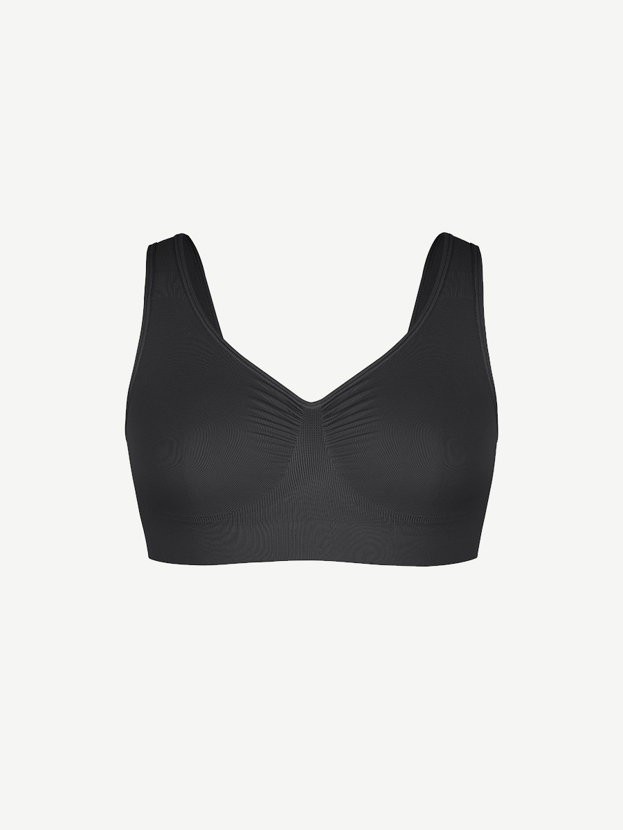 Seamless Shaping Bust Support Wider Back Bra for women