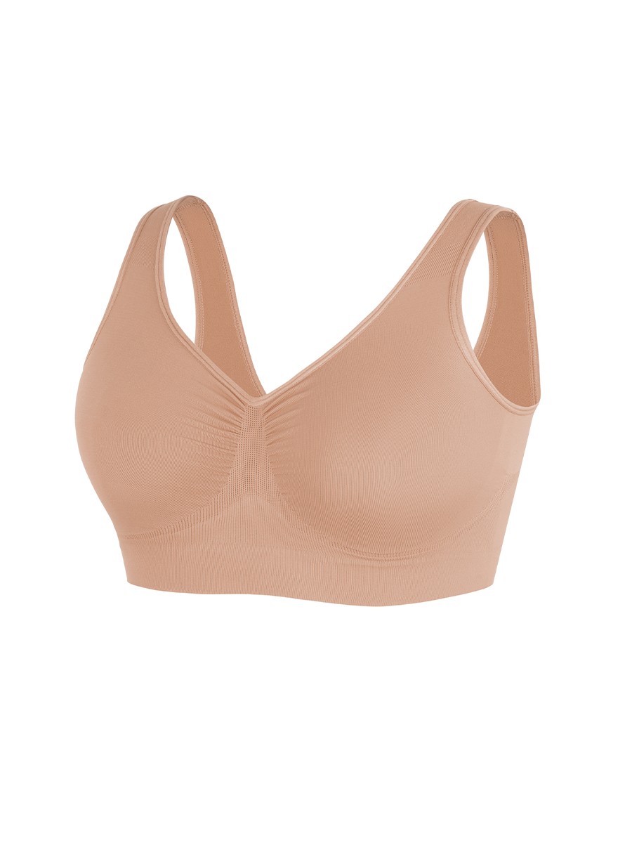 Wholesale Seamless Shaping Bust Support Wider Back Bra