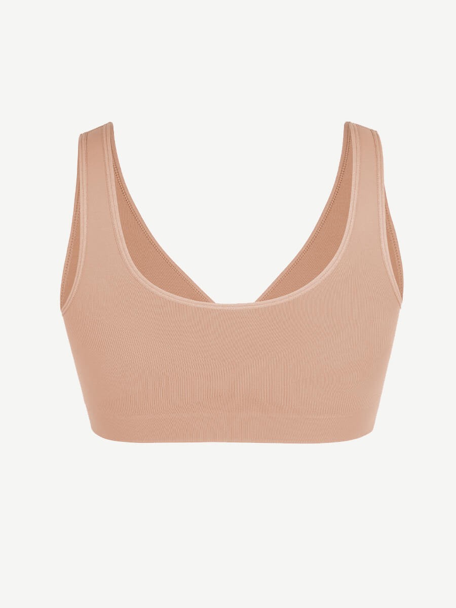 Wholesale Seamless Shaping Bust Support Wider Back Bra