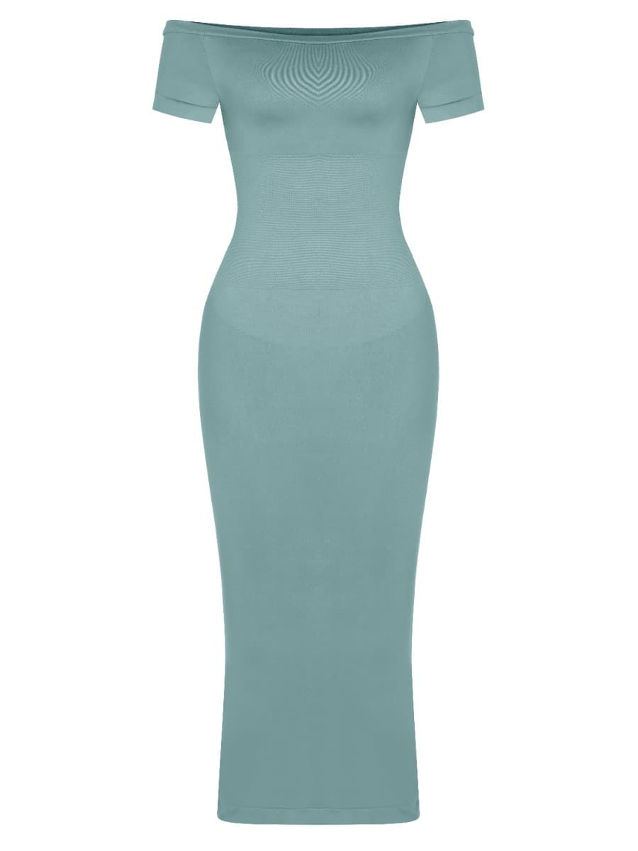 New Eco-friendly Seamless Short-sleeved Outerwear Dress