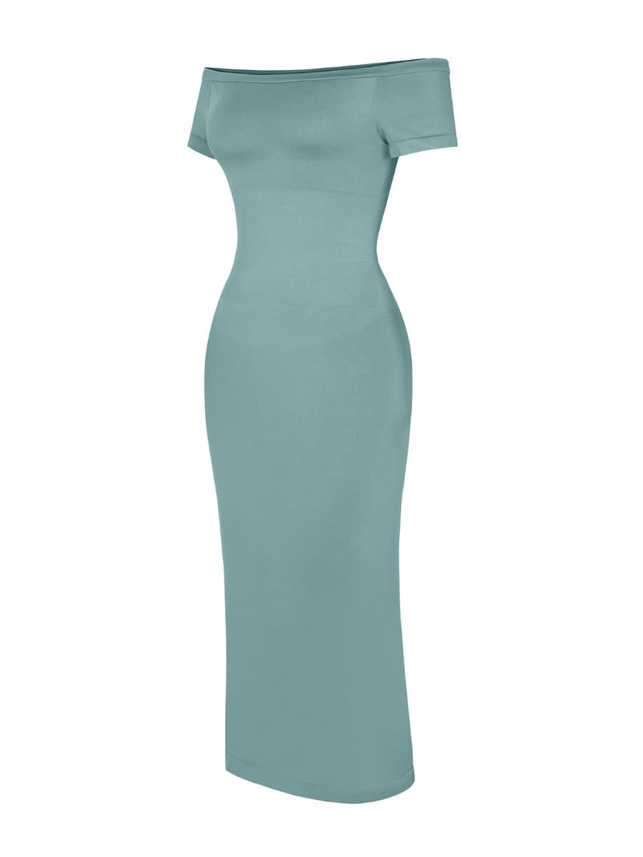 New Eco-friendly Seamless Short-sleeved Outerwear Dress