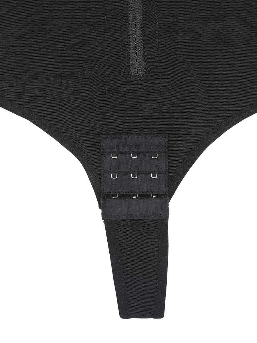 Compression High Waist Bodysuit Thong Shapewear Women Body Shaper Butt Lifter Panty