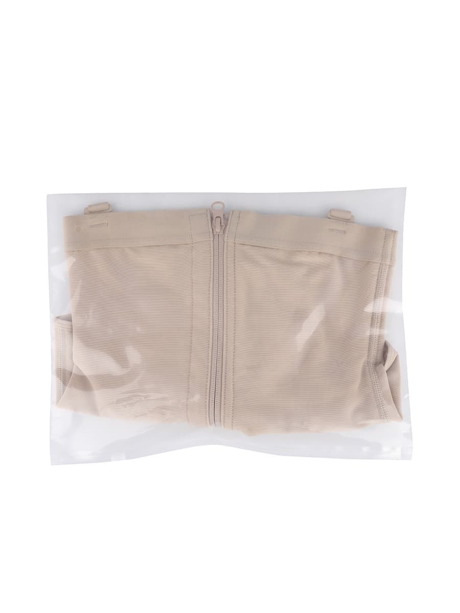 Adjustable Hooks And Zipper Tummy Control Shapers Butt Lifter Shapewear Bodysuit