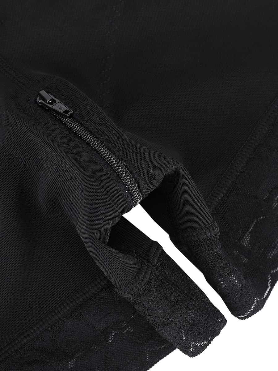 3-bones Triple-breasted High-waisted Elastic Body Butt Lifter