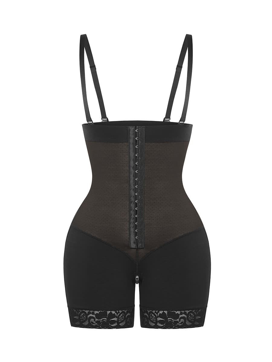 Sexy Lace Firm Compression Latex Buttocks Lifting Shapewear