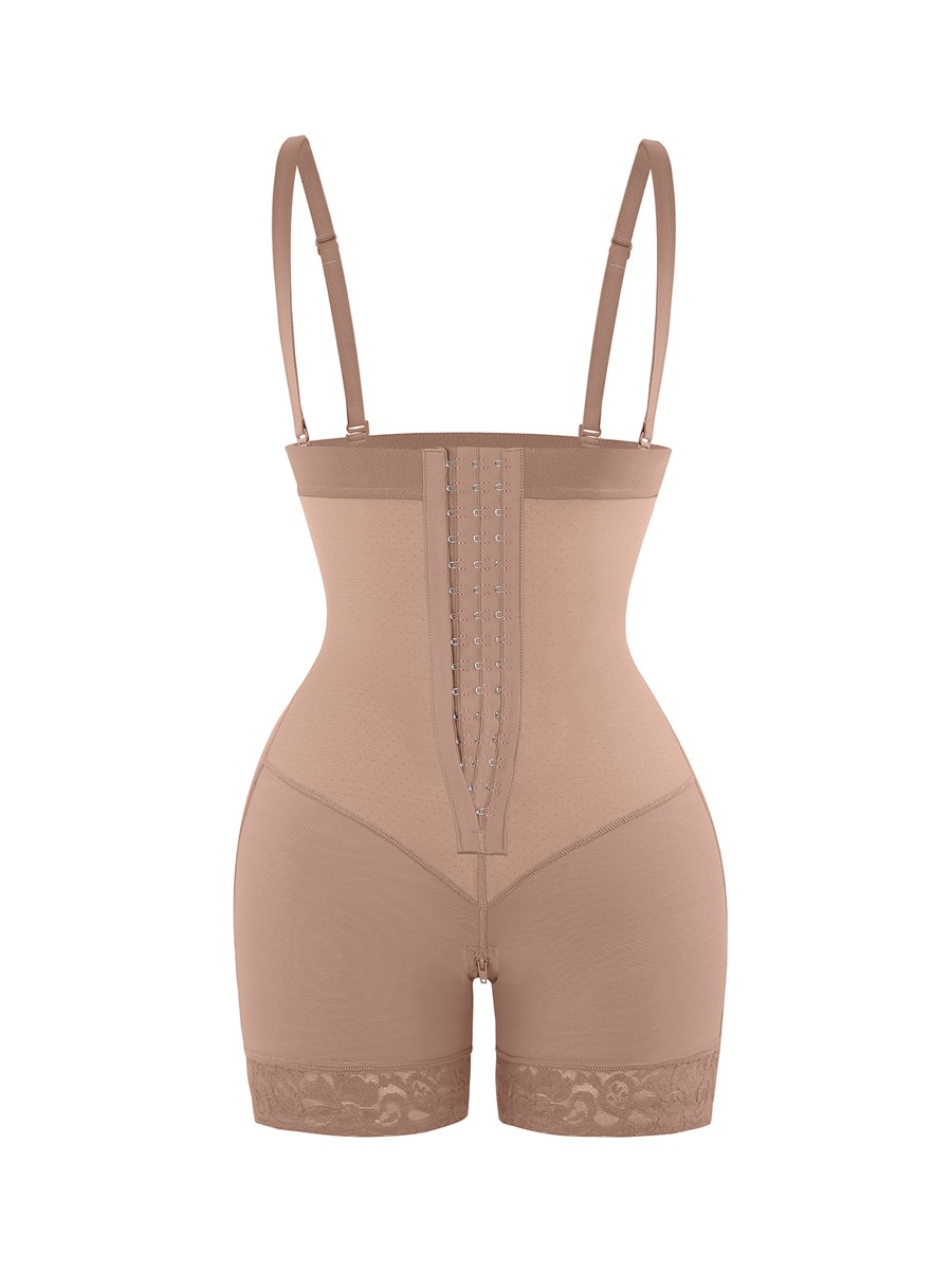Lace Firm Compression Latex Buttocks Lifting Shapewear