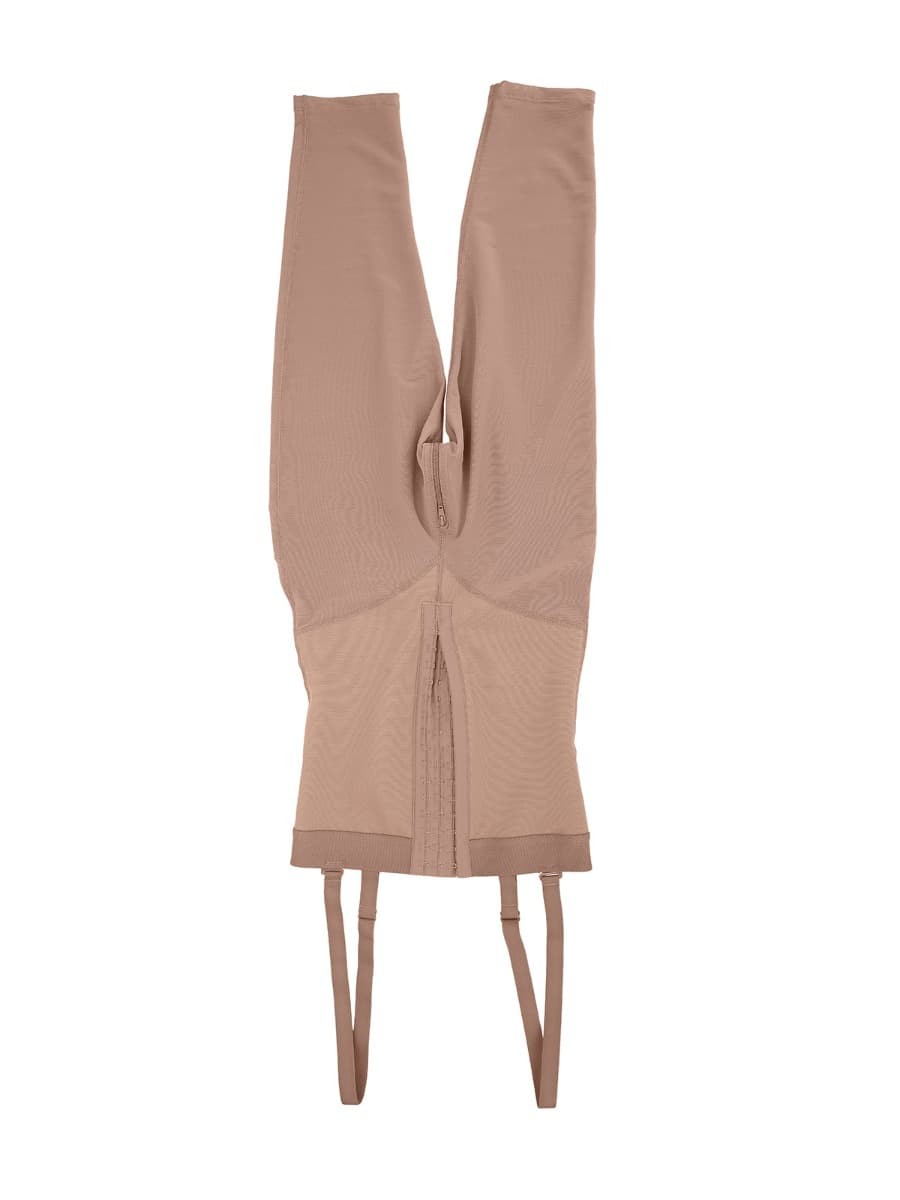 Open Bust Tummy Control Shapewear with Adjustable Straps