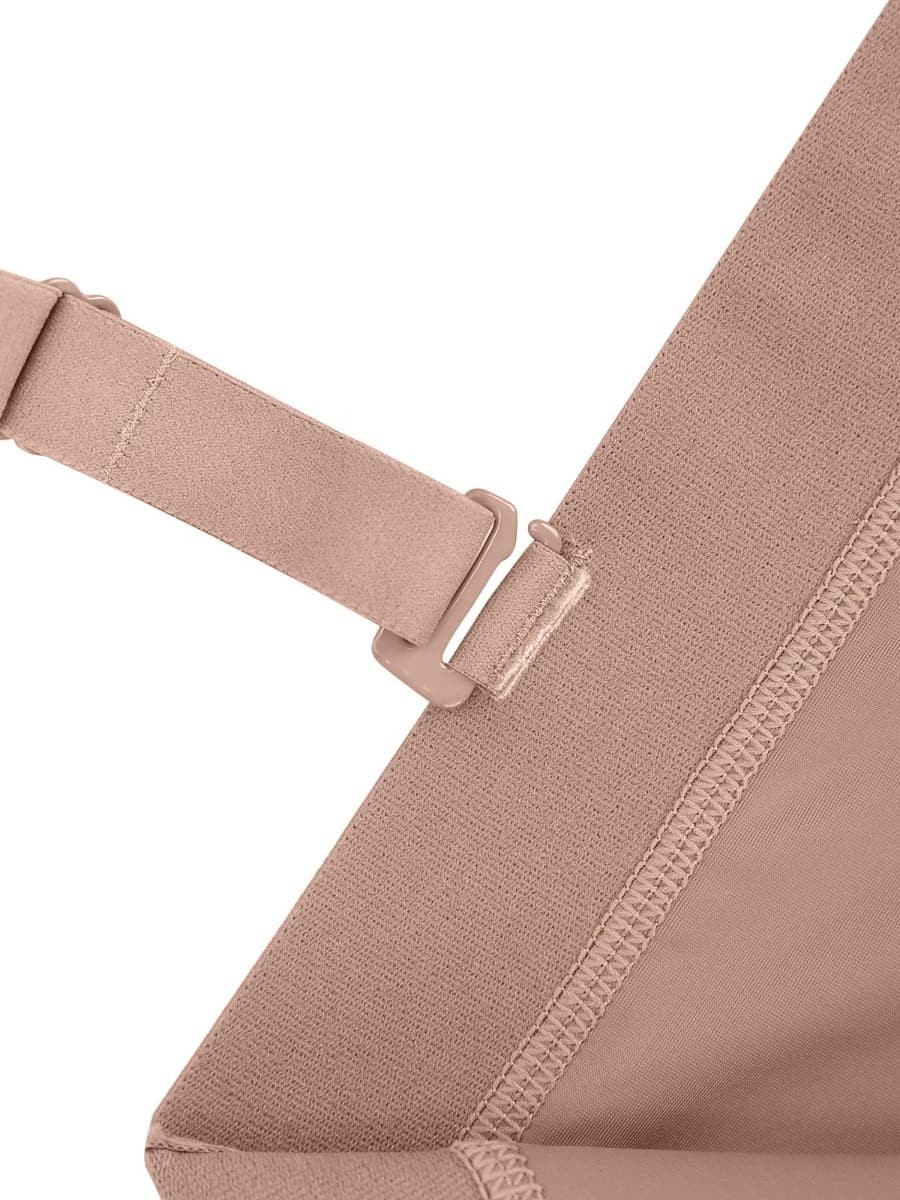 Open Bust Tummy Control Shapewear with Adjustable Straps