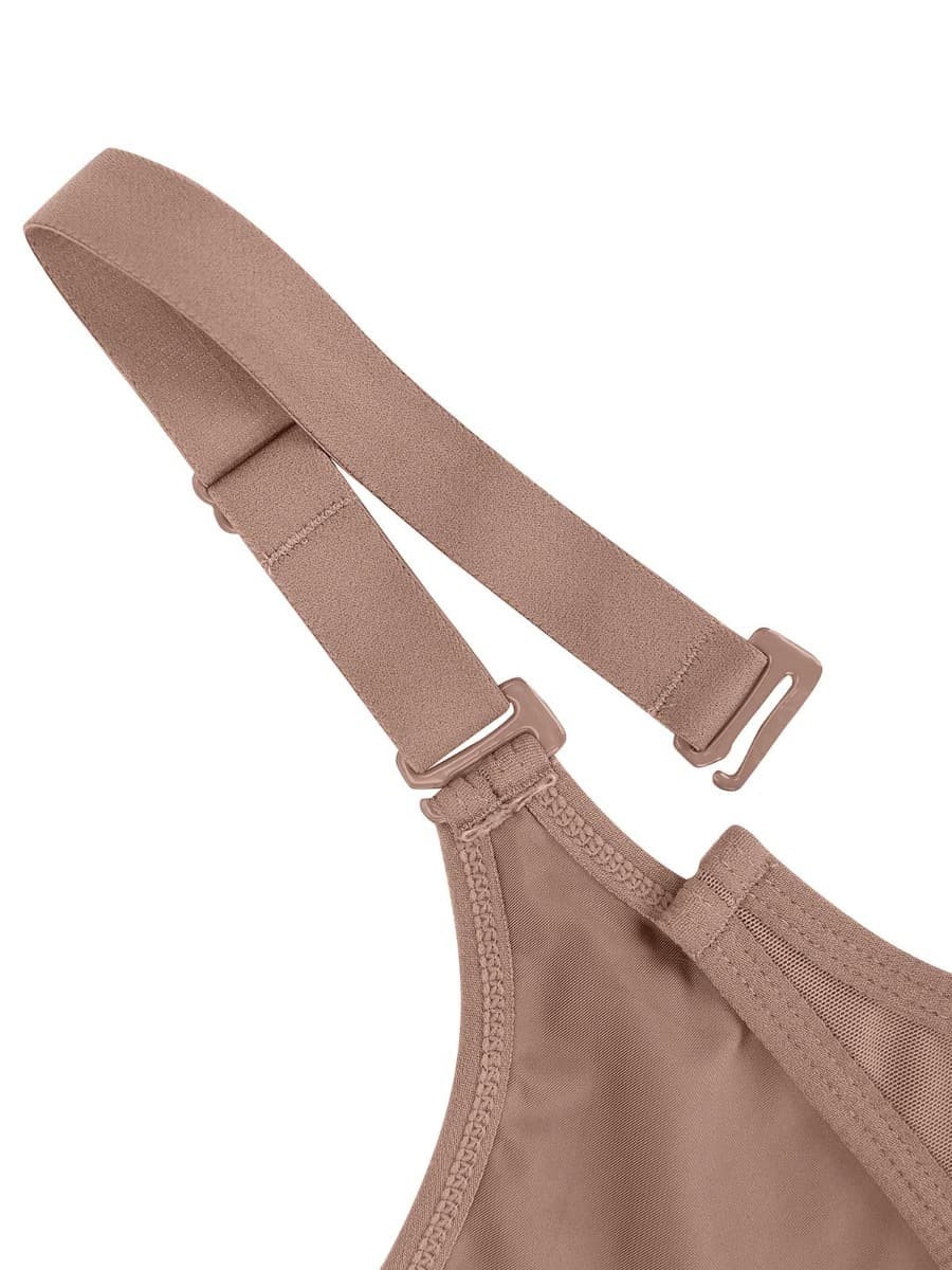 Latex Open Bust Tummy Control Shapewear