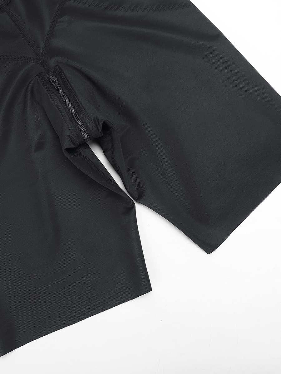 Body Shaper clips inside for post-operative wear and removable shoulder straps