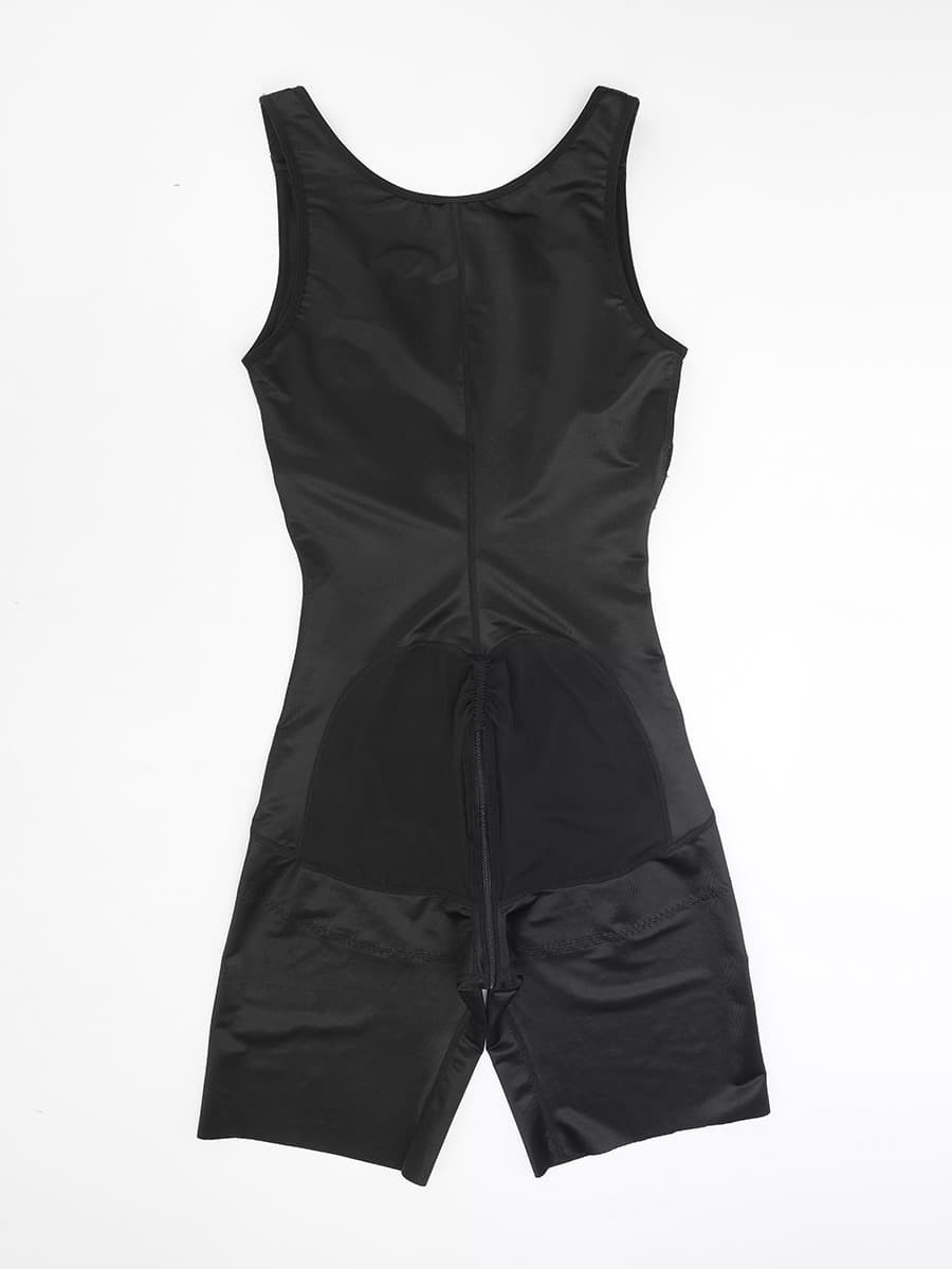 Post-Operative Breast-Covering Side-Zip One-Piece Bodysuit