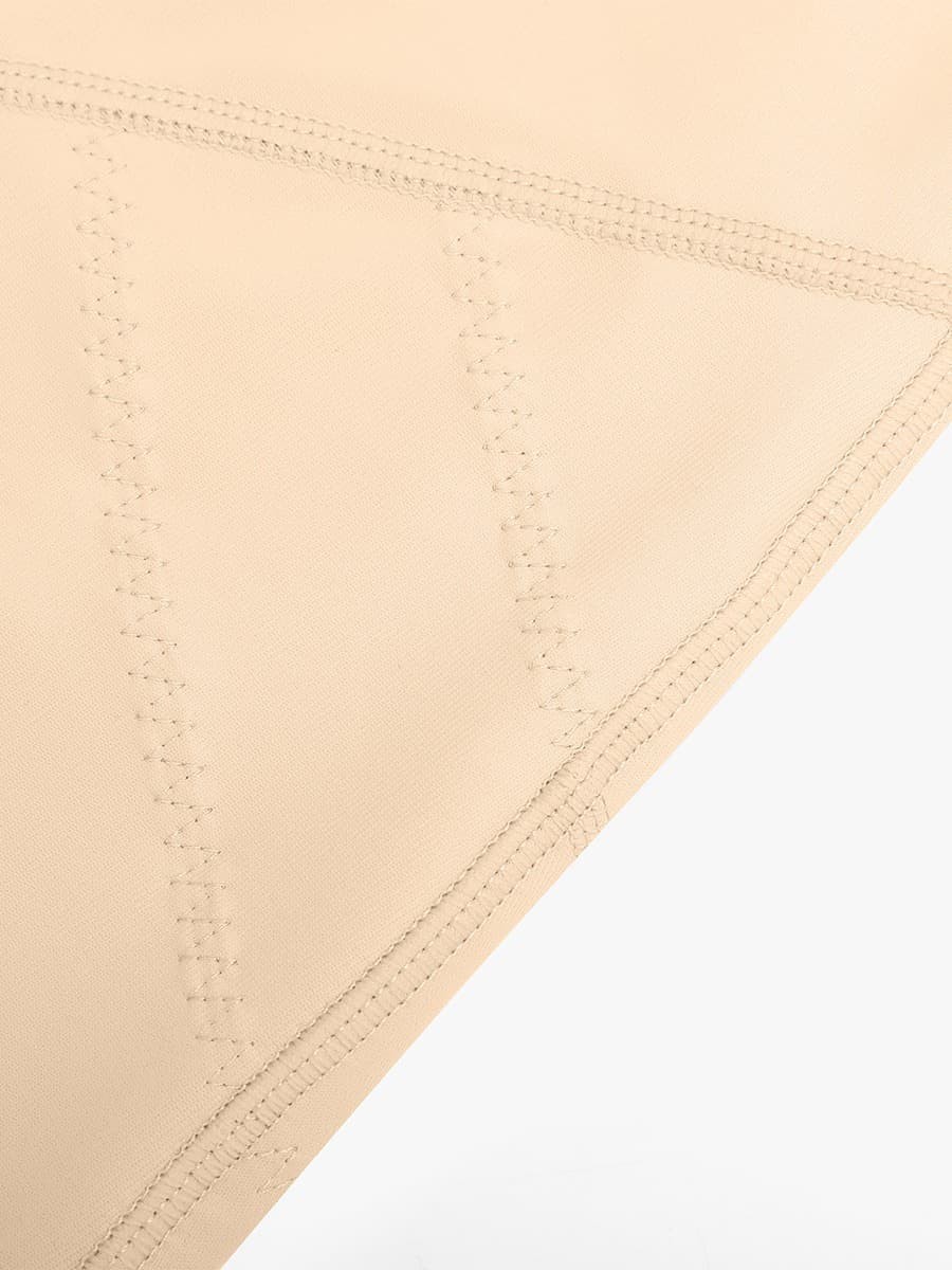 Fashion Post-Operative Breast-Covering Side-Zip One-Piece Bodysuit