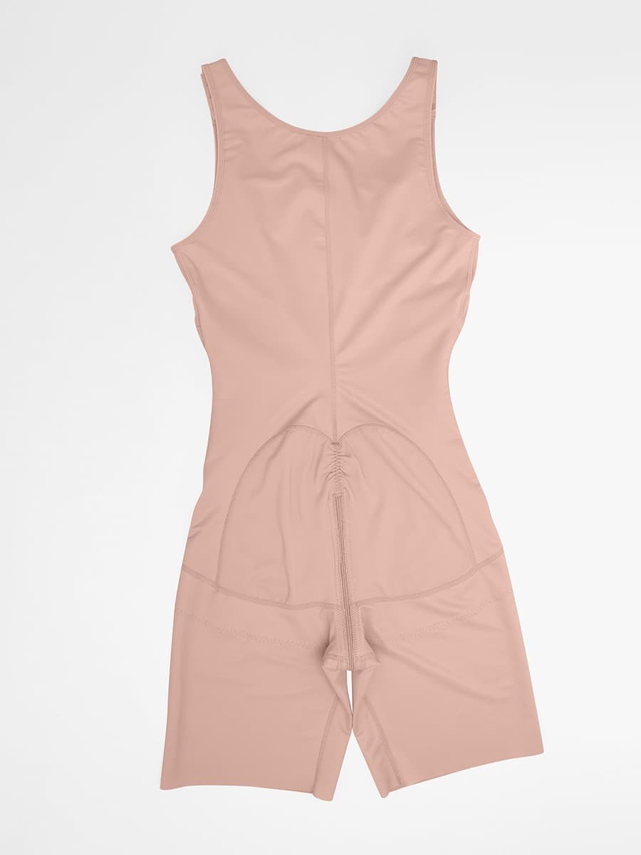 New Fashion Post-Operative Breast-Covering Side-Zip One-Piece Bodysuit
