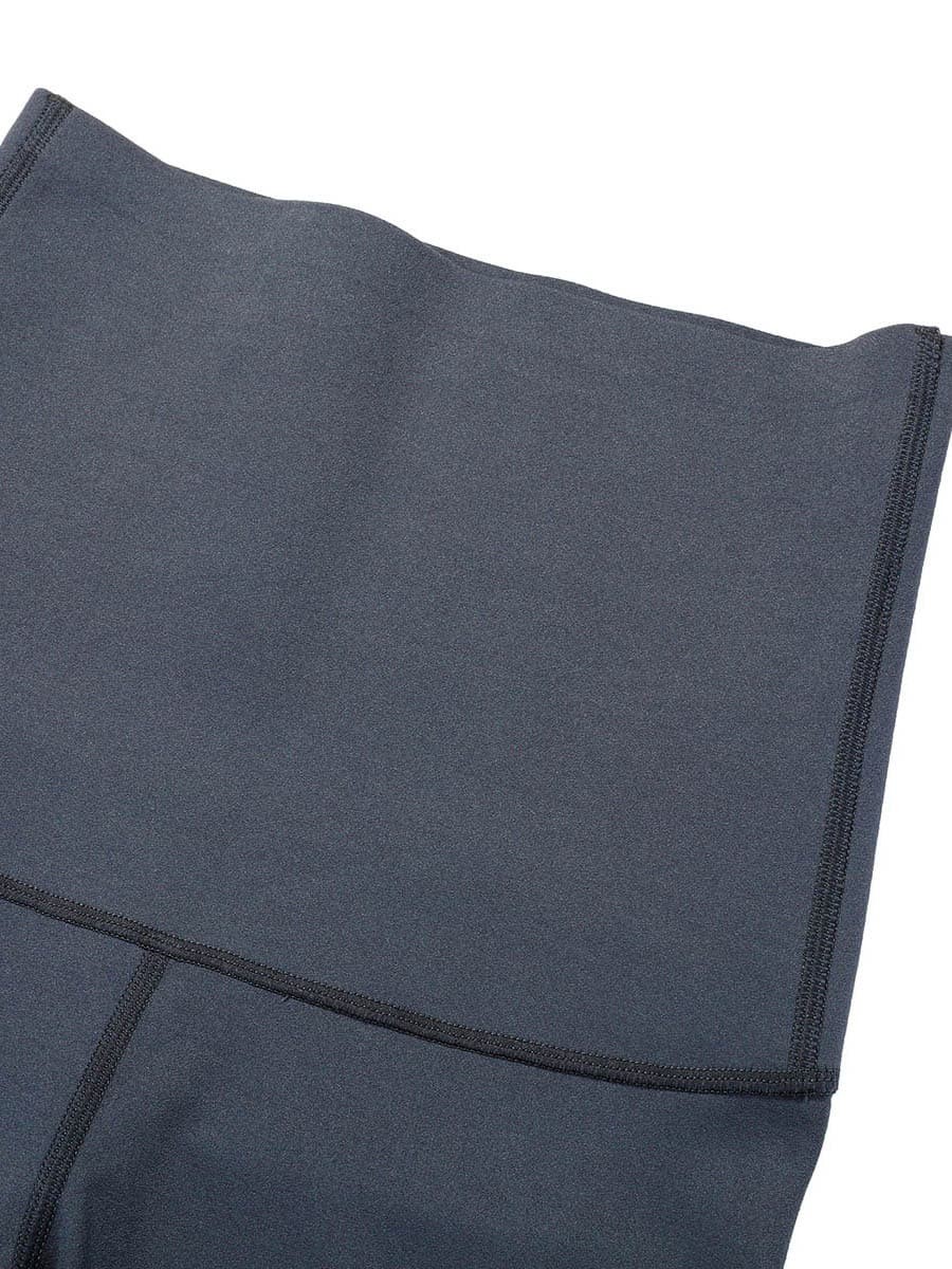 Deep Gray 3D Print Shapewear Pants High Waist Weight Loss