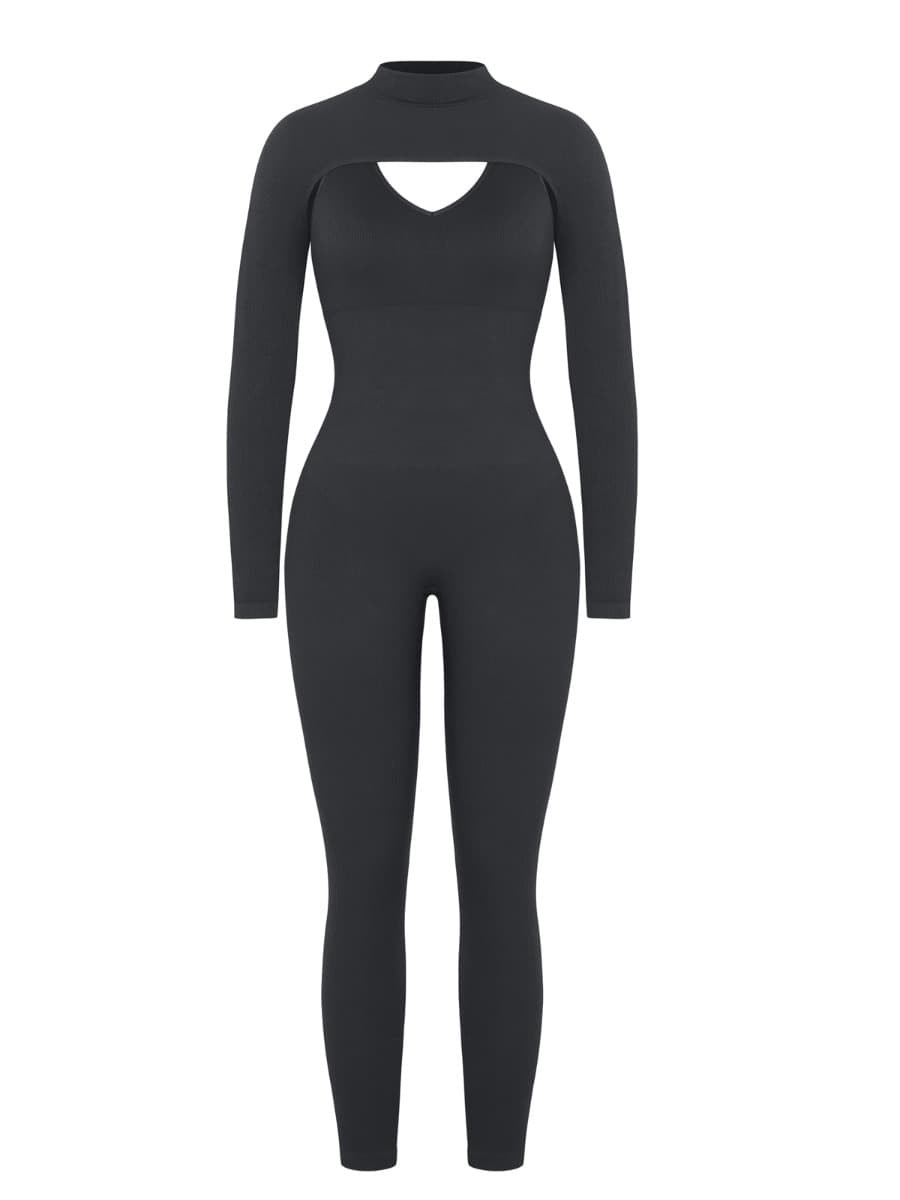 Seamless Fashion High Stretchy Tummy Control Jumpsuit