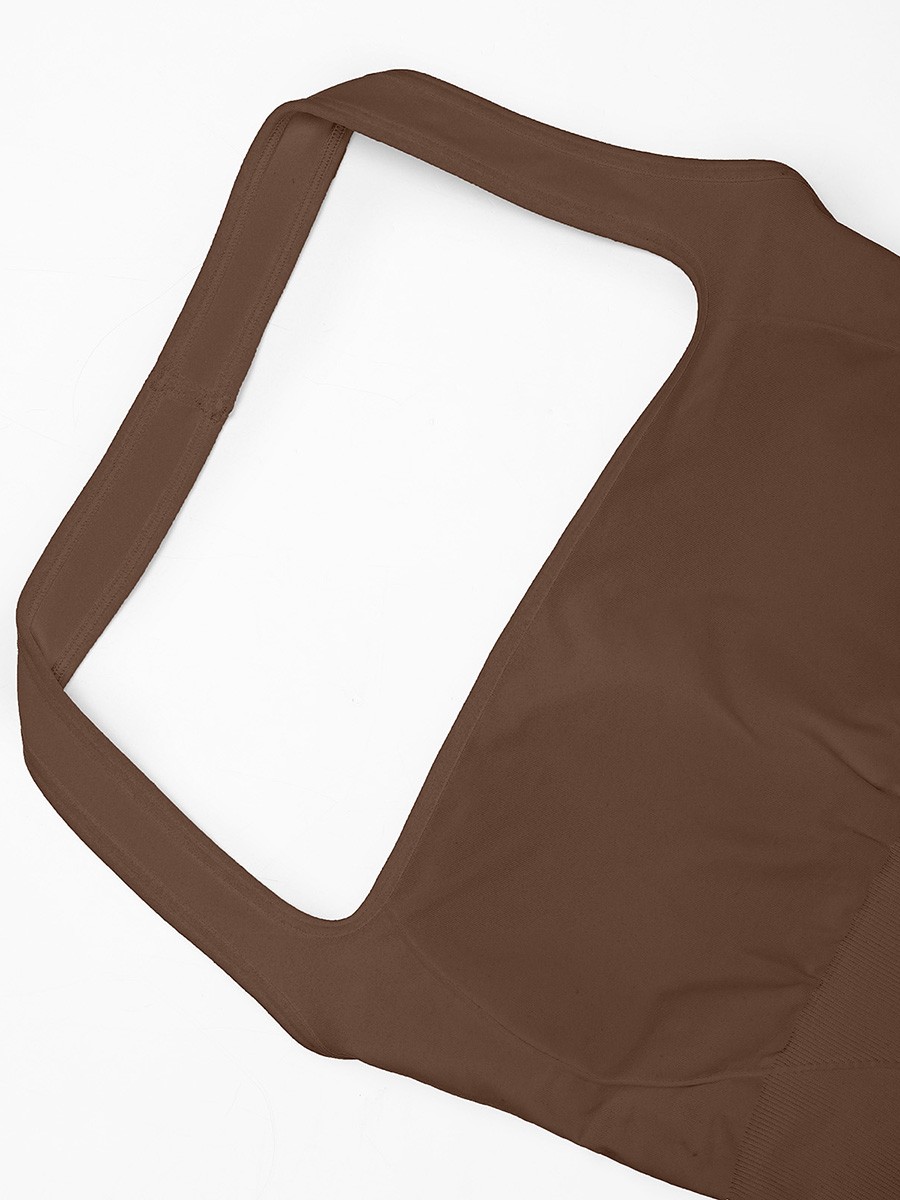 Halter Neck Seamless Eco-friendly Waist Shaping Jumpsuit