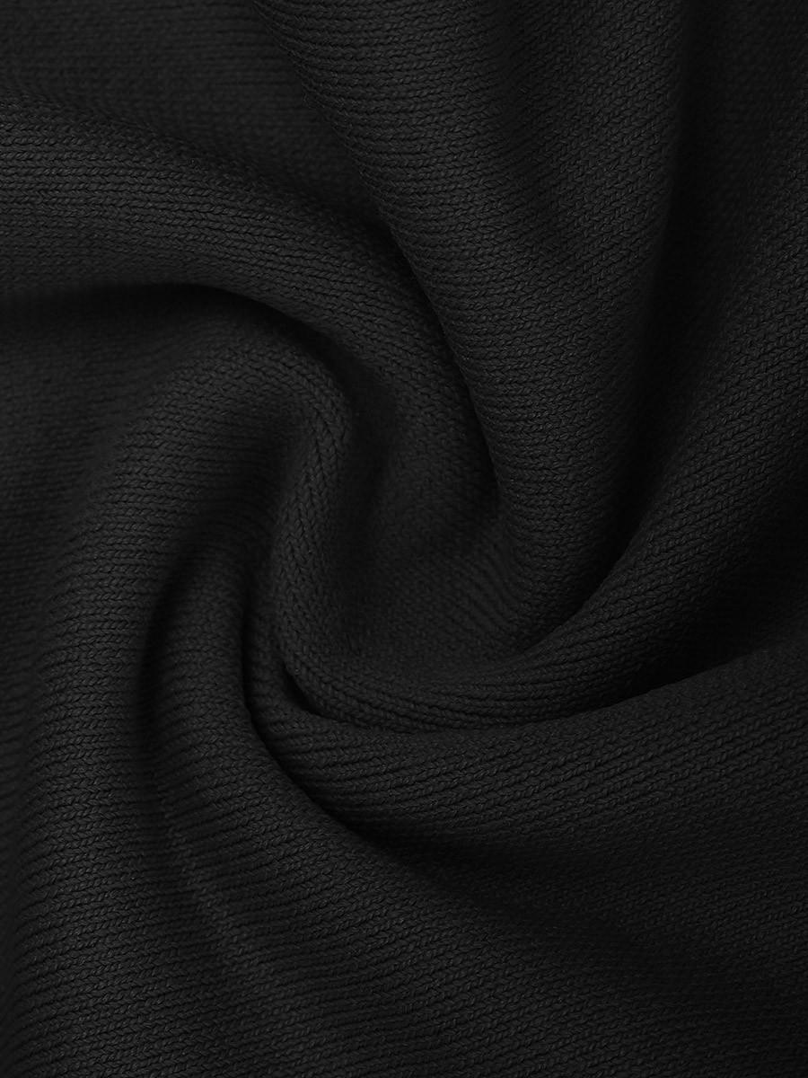 Black Seamless Eco-friendly Halter Neck Jumpsuit