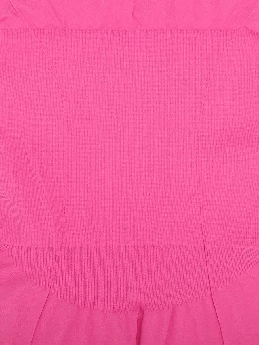 Pink Seamless Eco-friendly Fabric Halter Neck Waist Shaping Jumpsuit