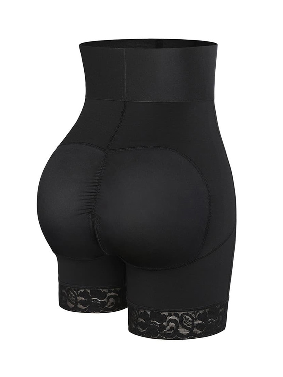 3-bones Triple-breasted High-waisted Elastic Body Butt Lifter