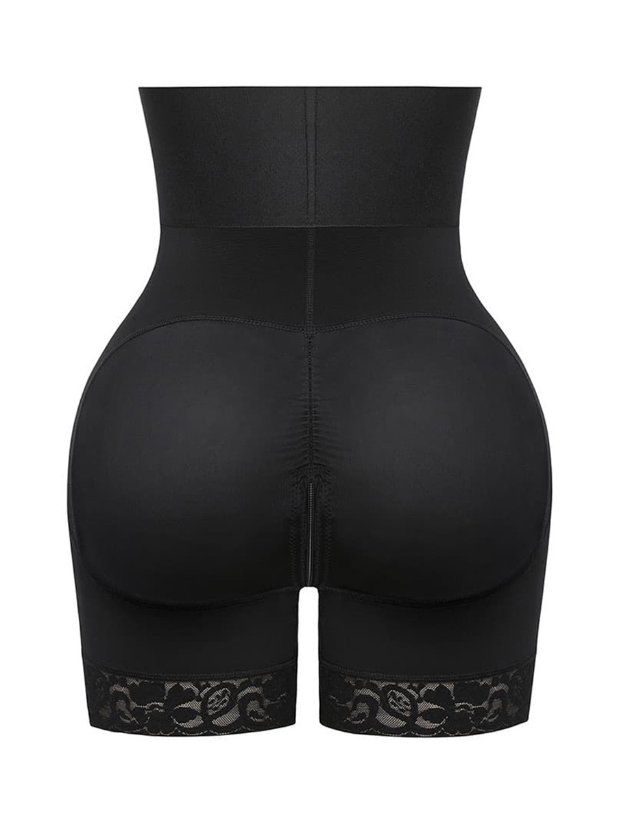 3-bones Triple-breasted High-waisted Elastic Body Butt Lifter