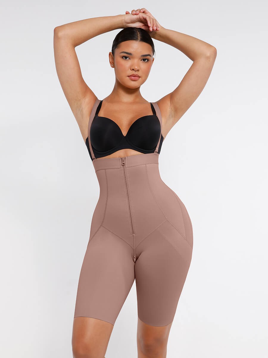 Fashion Body Shaper clips inside for post-operative wear