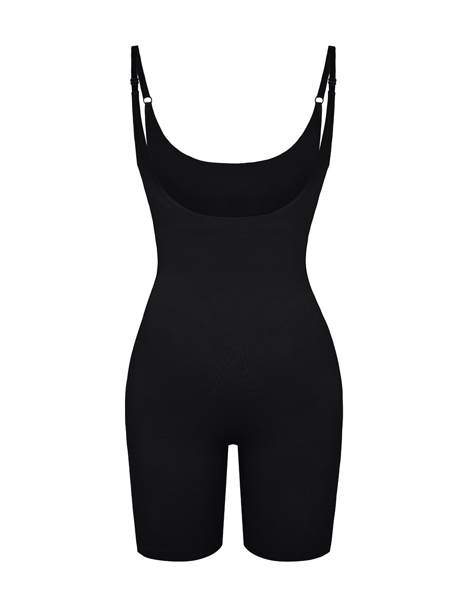 Compression Openbust Seamless Full Body Shaper For Women Butt Lifter Shapewear