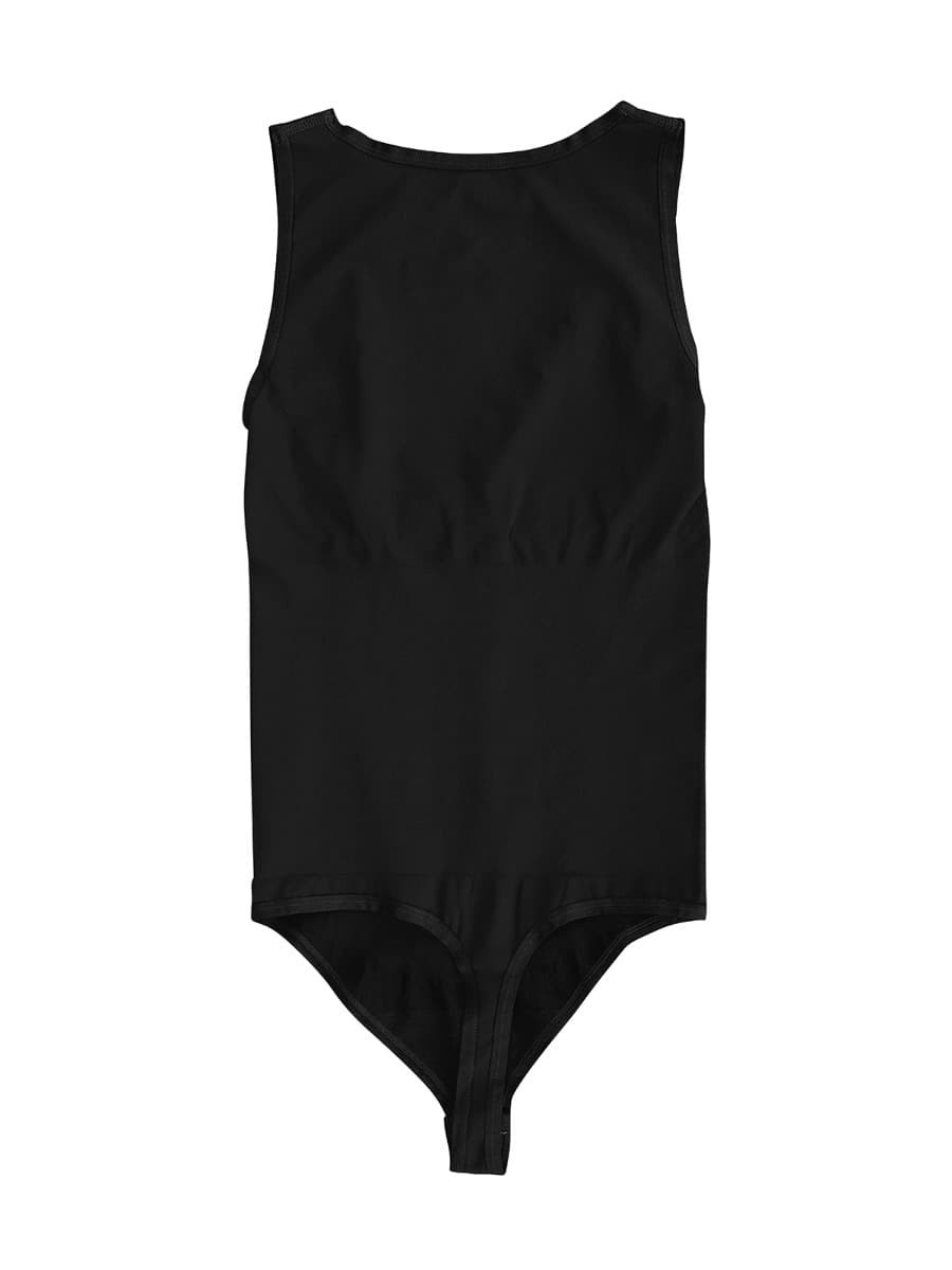 wholesale seamless round-neck shapewear bodysuit